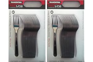 Tramontina Pro Line 36 Dinner Forks Commercial Grade Stainless Steel - 2-Pack
