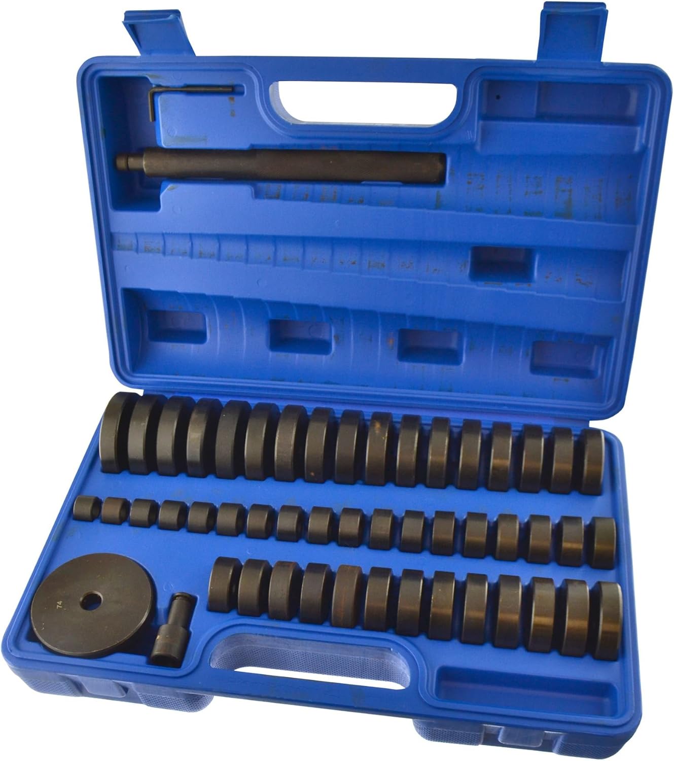 Master Bush Bearing Seal Driver Set 18mm 74mm 53pcs by U.S.PRO Tools