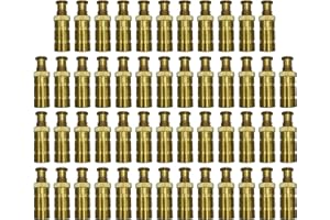 Poolzilla Pool Safety Cover Brass Anchors for Concrete and Pavers - 50 Pack - Universal Fit