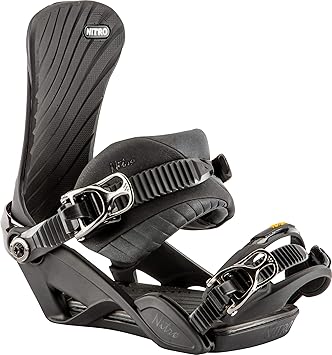 Nitro Snowboards Damen Ivy Bdg'19 Freeride Freestye All-Mountain Highend Carving Snowboardbindung Komfortable Allroundbindung