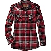 Legendary Whitetails Womens Stockyards Plaid Flannel Shirt