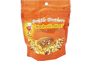 Brittle Brothers Nashville Hot Peanut Brittle - 5 oz. Bag
