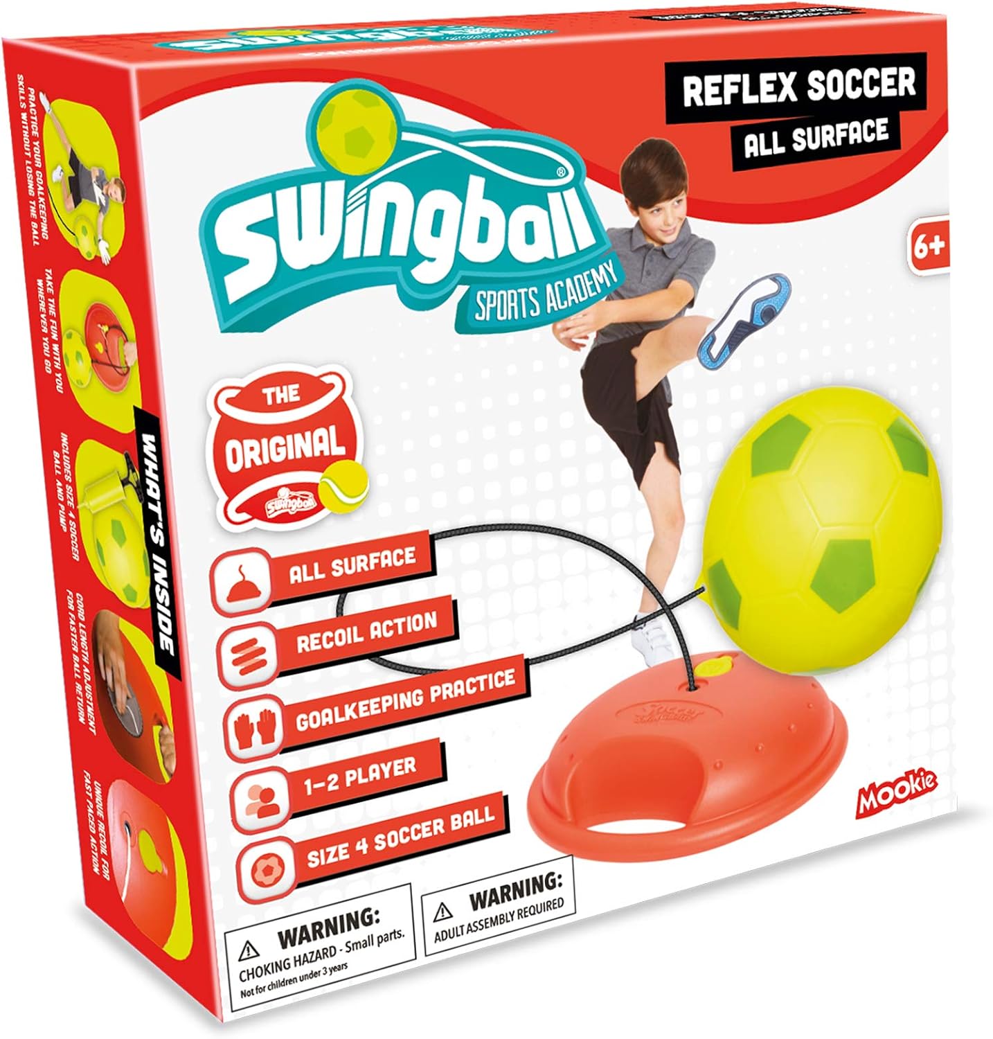 soccer ball return rope