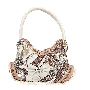 Cocksure Girls Pu White Small Bag Purse Carry Bag for Girls Kids