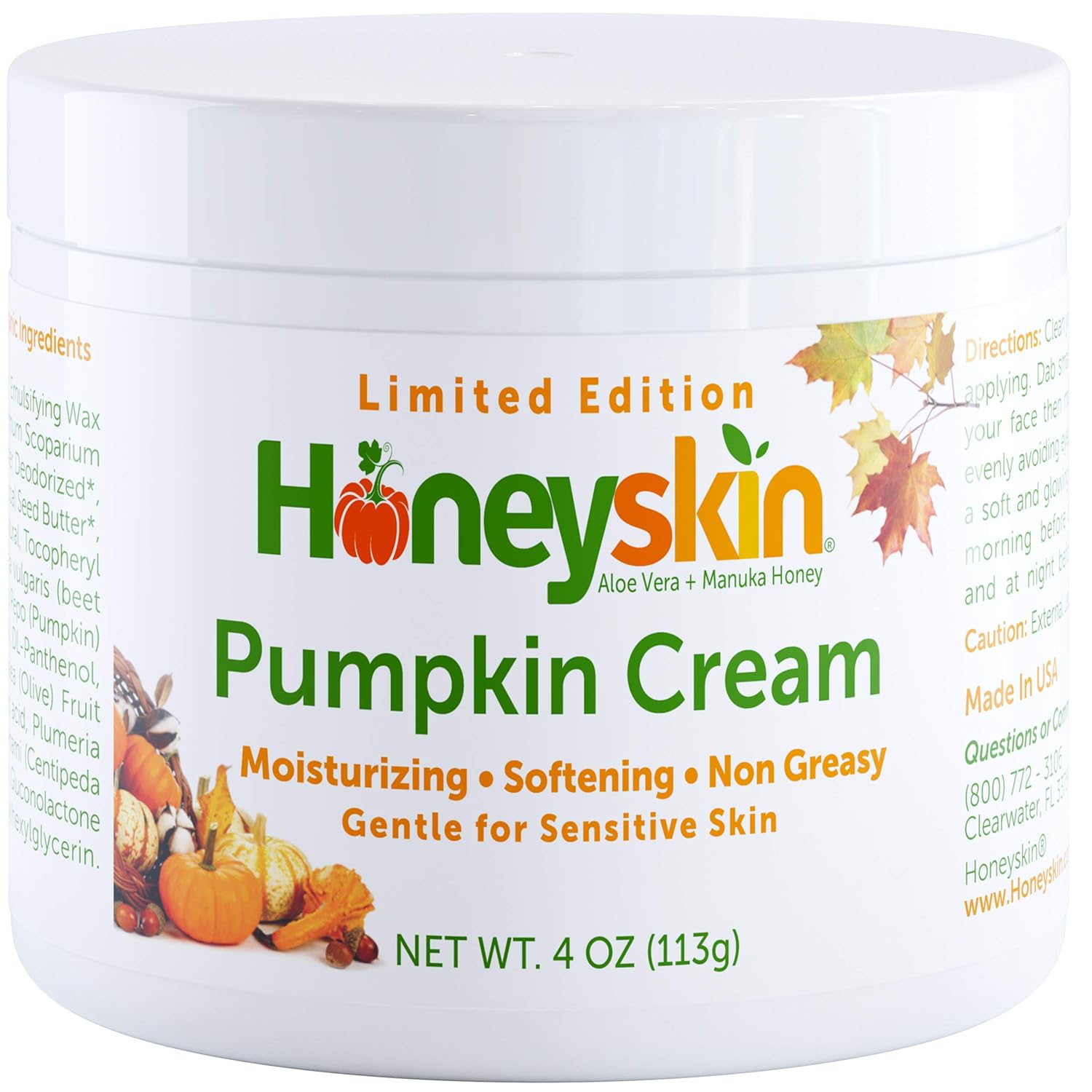 pumpkin face cream