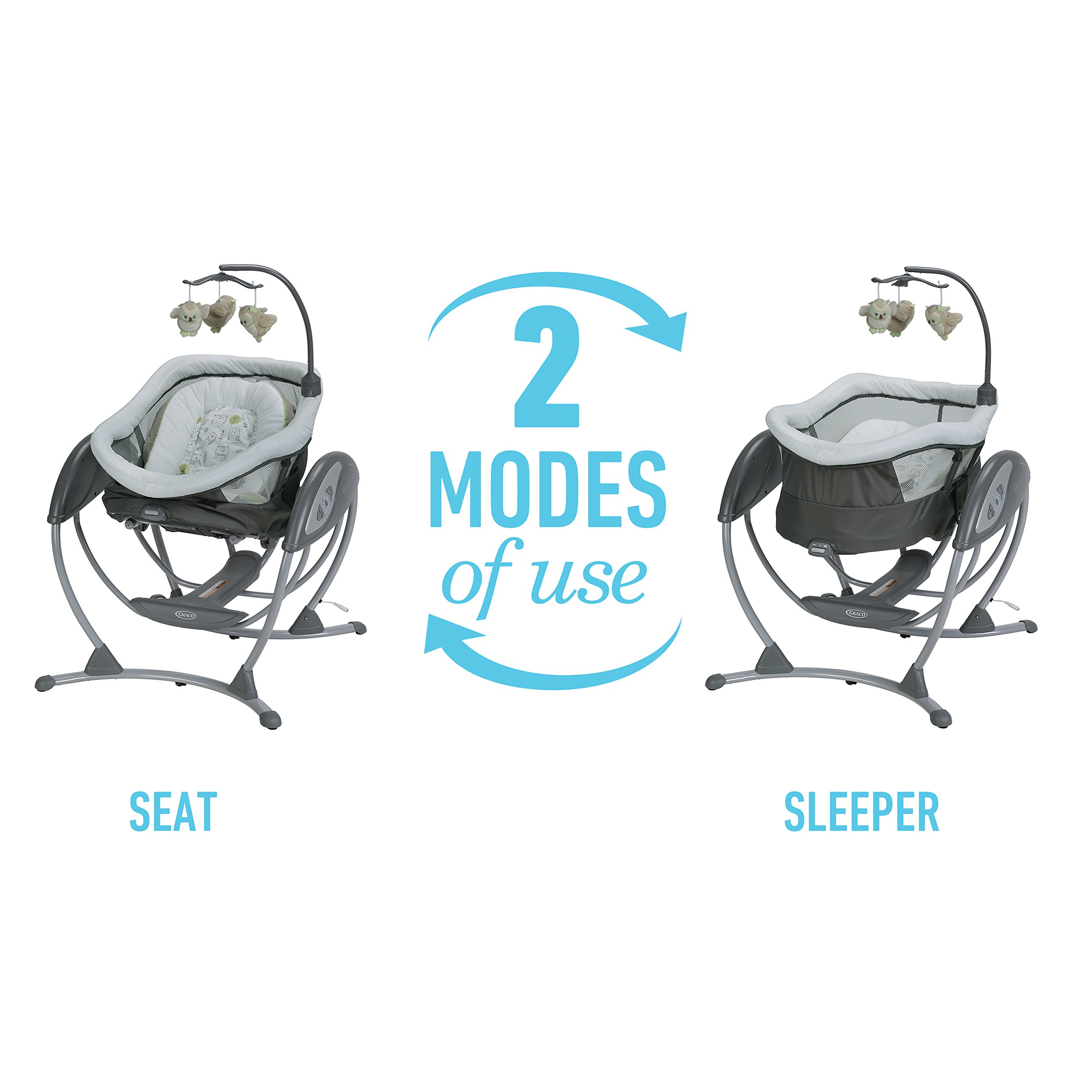 graco dreamglider gliding swing in sutton multi