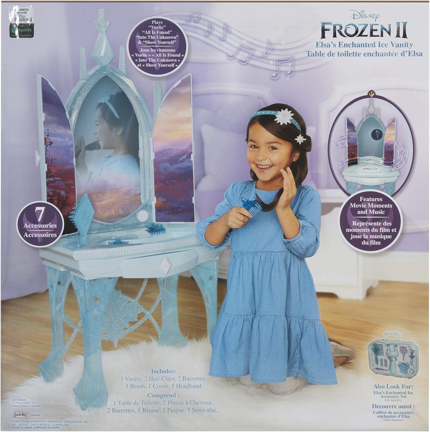 disney frozen enchanted vanity
