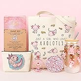 SiplyHaven 6PCS Axolotl Gifts, Teen Gifts Trendy Stuff Cute Axolotls Accessories Basket for Axolotl Lovers Birthday Christmas Gift for Girls & Teens (Daughter, Niece)