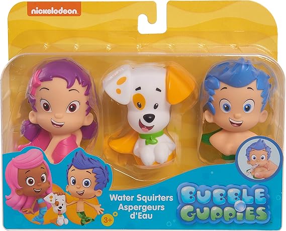 bubble guppies nick jr deluxe water squirter set