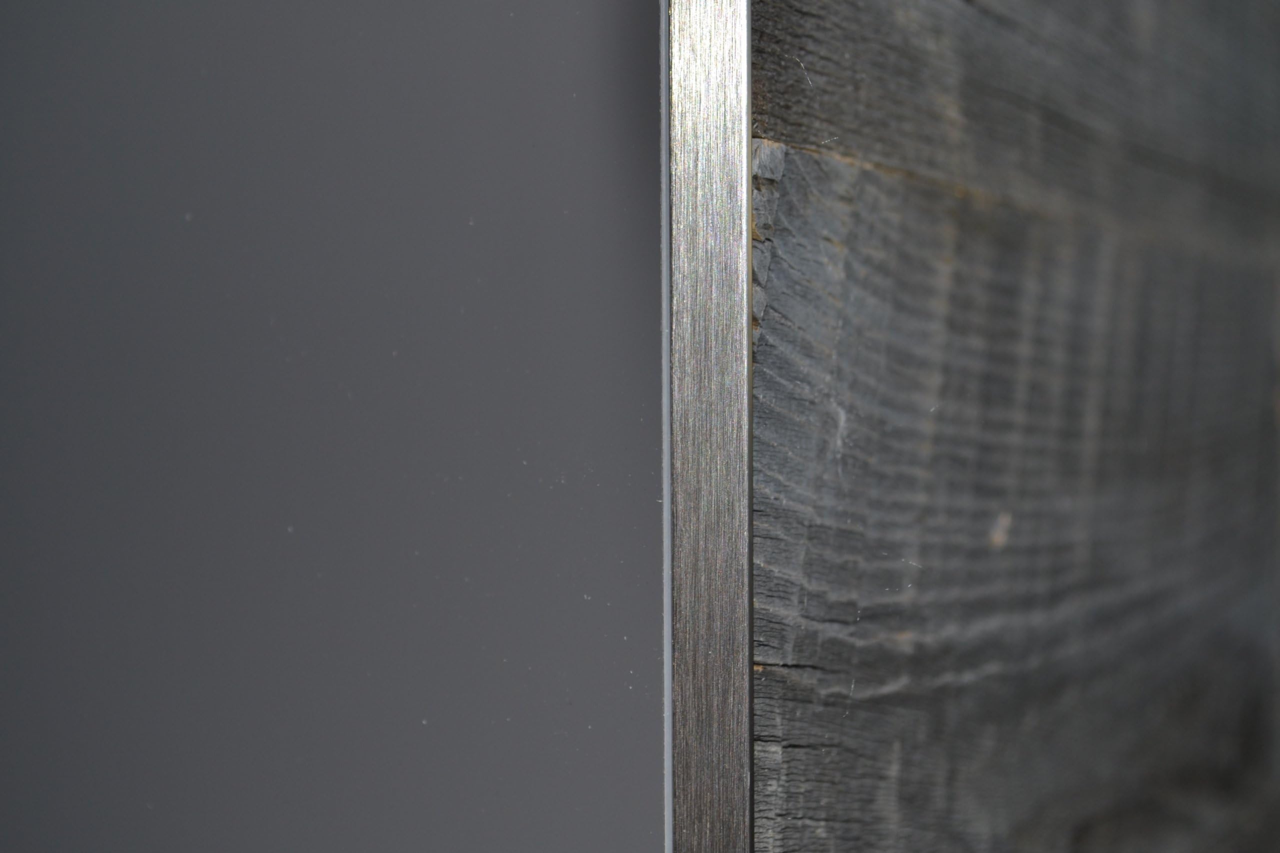 Stikwood Metal Edge Trim Decor, Silver