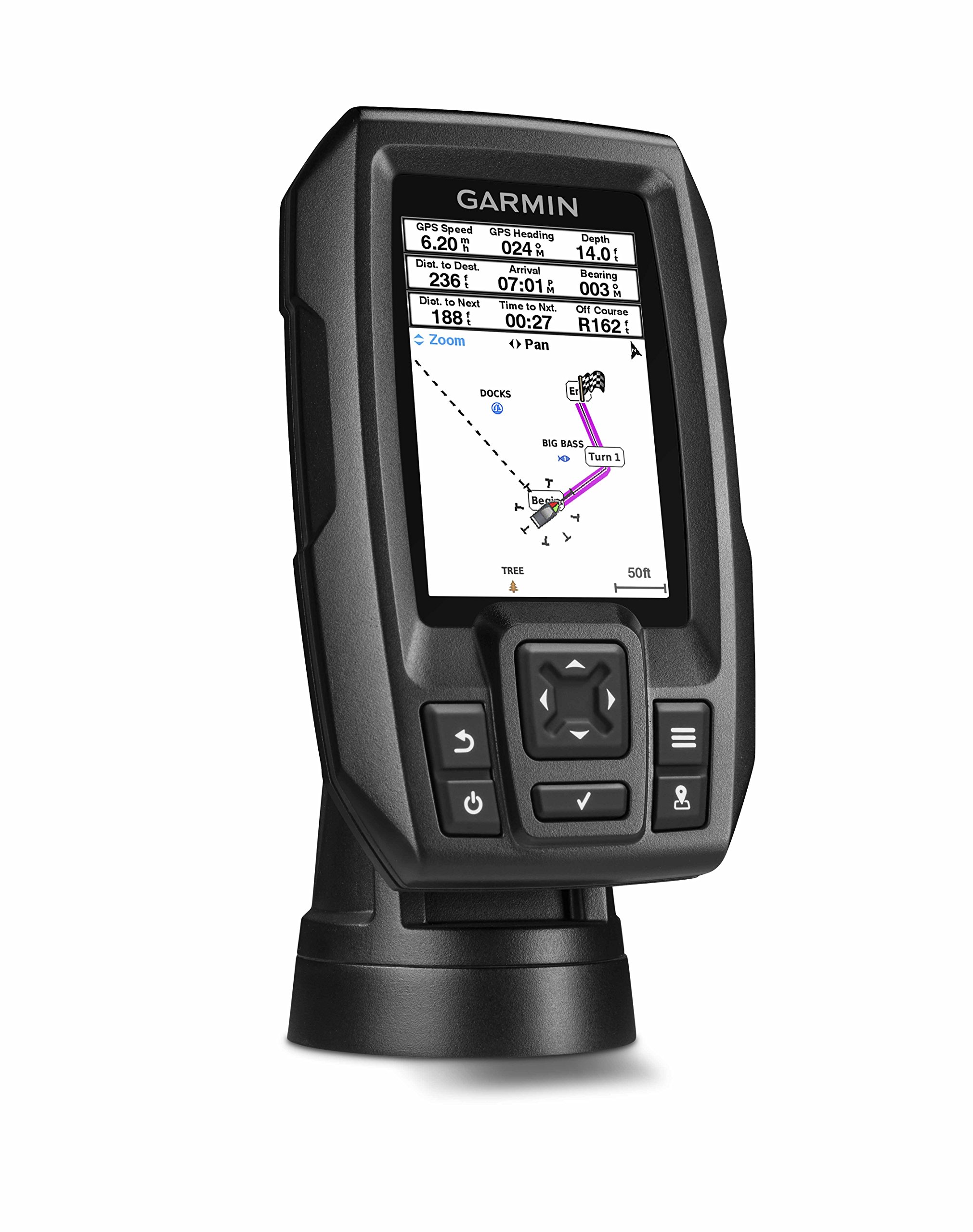 Garmin 010-01550-00 Striker 4 with Transducer, 3.5 GPS Fishfinder