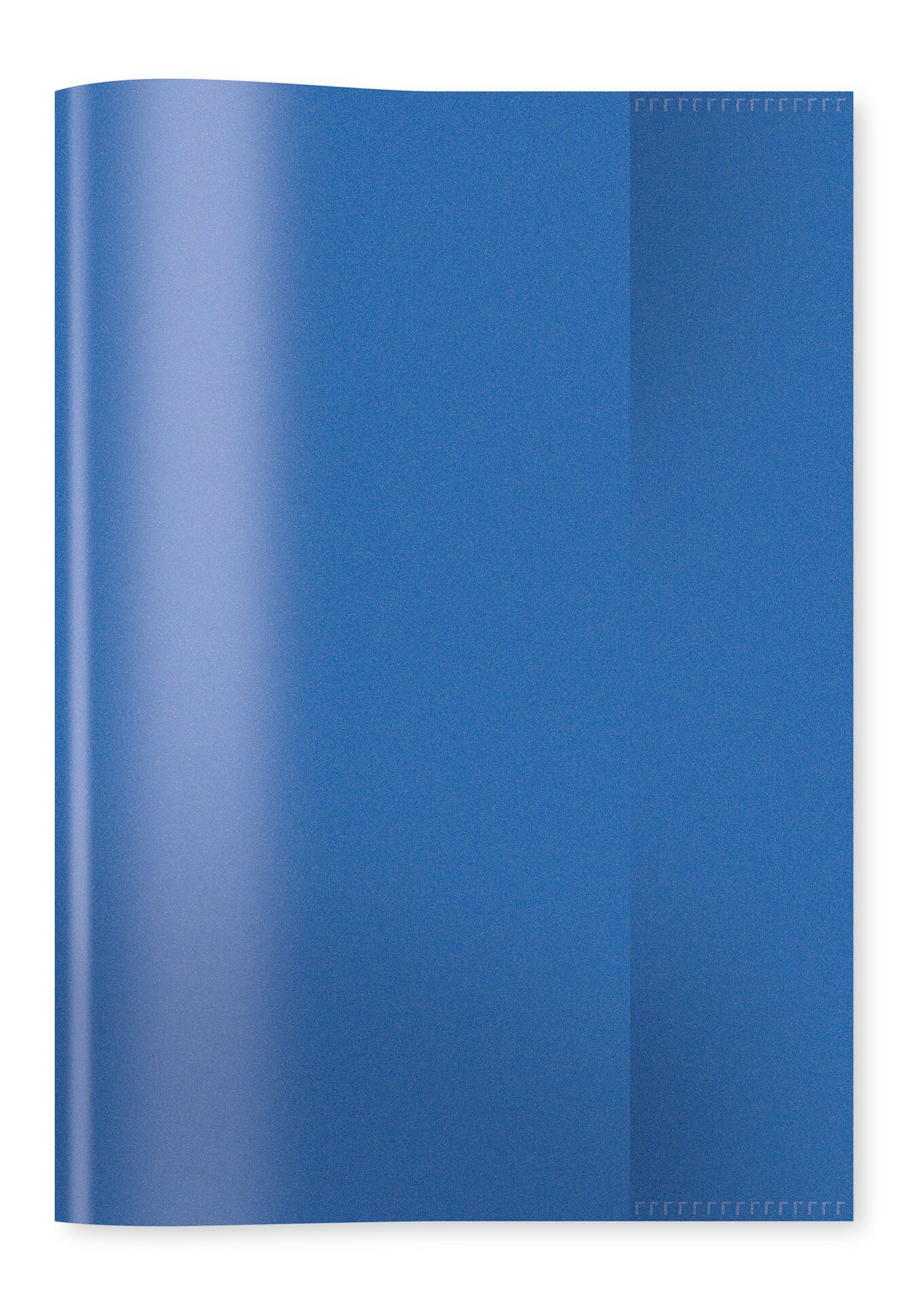 HERMA 7483 Exercise Book Covers DIN A5 Transparent Transparent Exercise Book Covers Made of Durable and Wipe-Clean Polypropylene Film, Set of 25 Exercise Book Protectors for School Notebooks, Blue