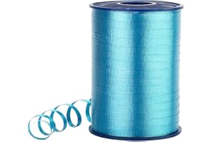 Morex Poly Crimped Curling Ribbon, 3/16-Inch by 500-Yard, Teal