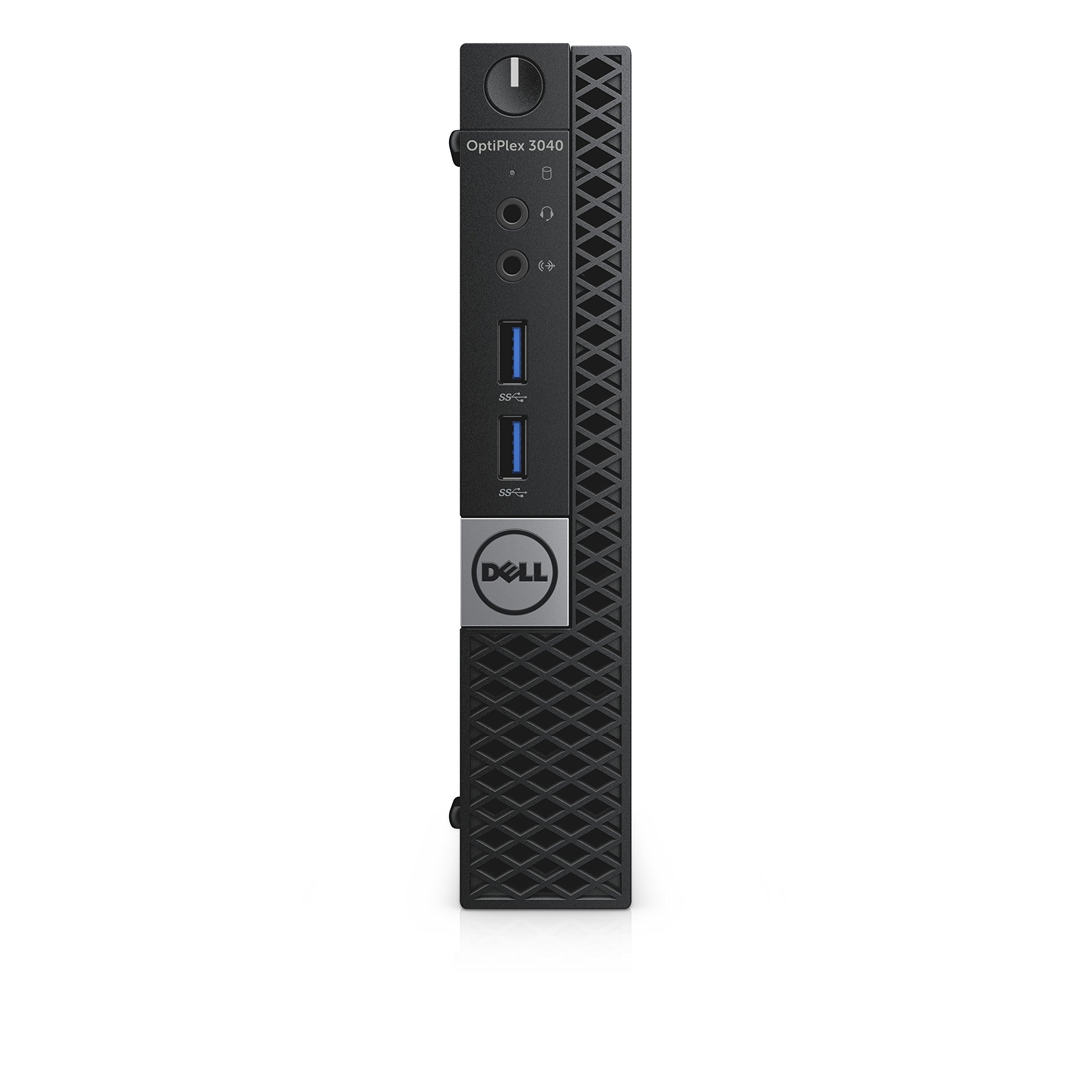 Dell Optiplex 3040 Intel Core i3-6100T X2 3.2GHz 8GB 128GB SSD Win10,Black(Certified Refurbished)
