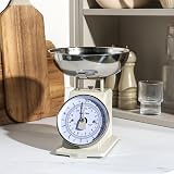 Salter Timeless Mechanical Kitchen Scale 5 kg Capacity Cream view 7