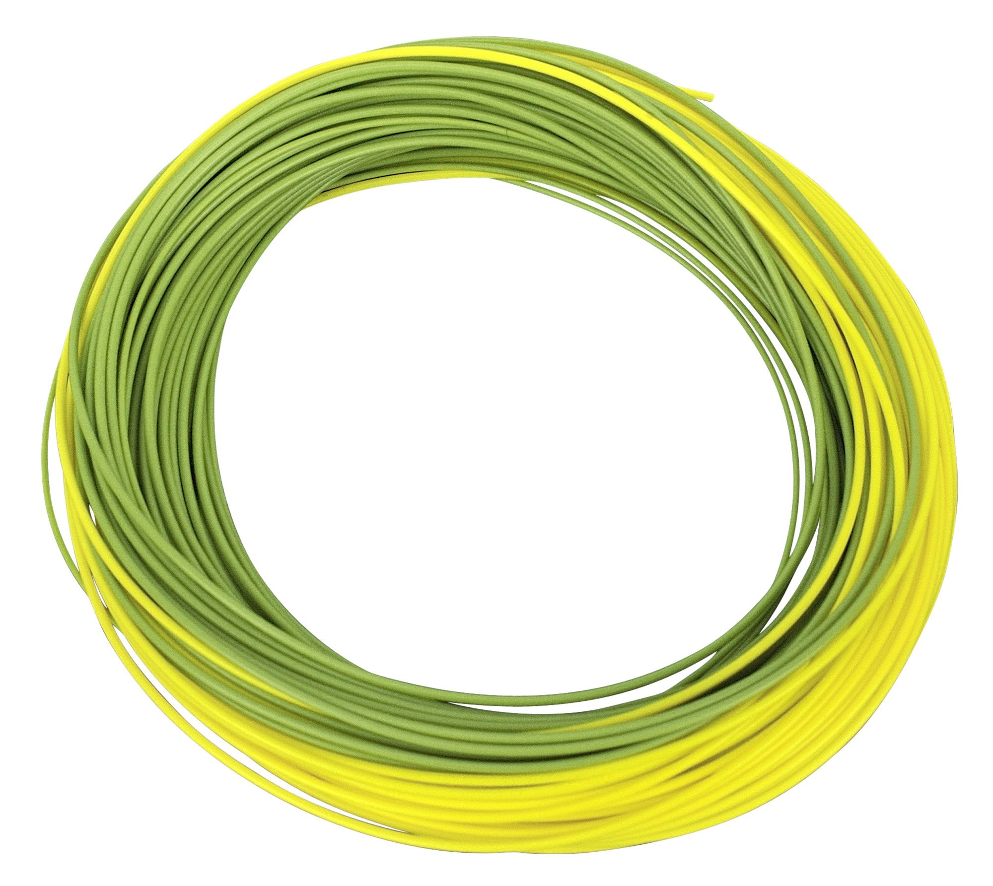 Shakespeare Agility Rise Fly Line - Float WF3 - Olive Green/Sunshine Yellow