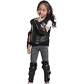 Kids Dirt Bike Full Body Protector Youth, Motorcycle Riding Bike Vest Jacket Knee Elbow Protectors Chest Back Spine Guard for Snowboarding Off-Road Cycling Skiing Motorbike Motocross