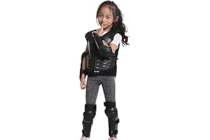 REOMOTO Kids Dirt Bike Full Body Protector Youth, Motorcycle Riding Bike Vest Jacket Knee Elbow Protectors Chest Back Spine Guard for Snowboarding Off-Road Cycling Skiing Motorbike Motocross