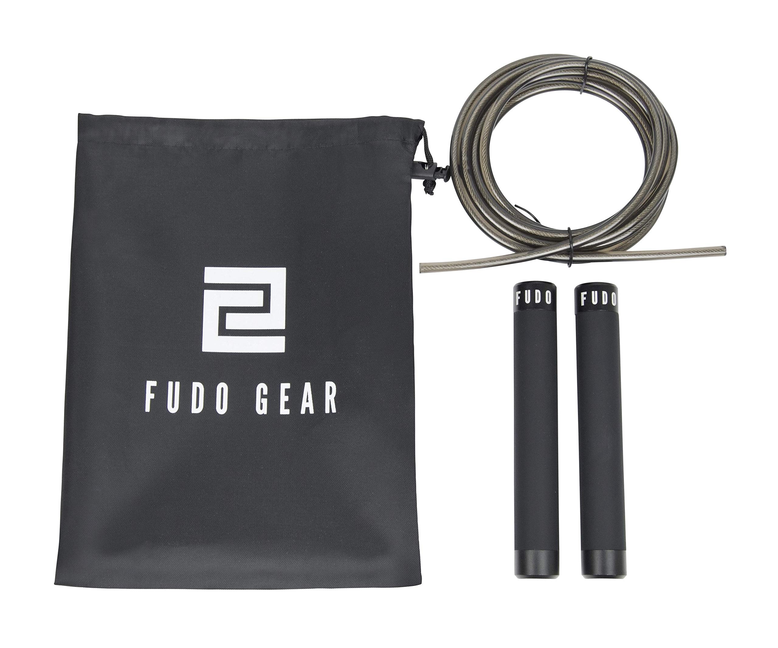 FUDO Professional Premium Aluminium Jump Rope | Perfect For Outdoor & Indoor Use
