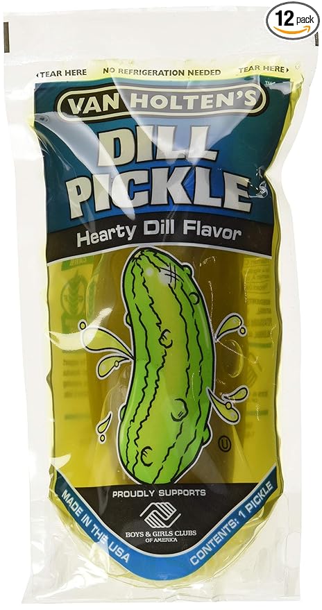 Pickle-In-A-Pouch Jumbo Dill Pickles 