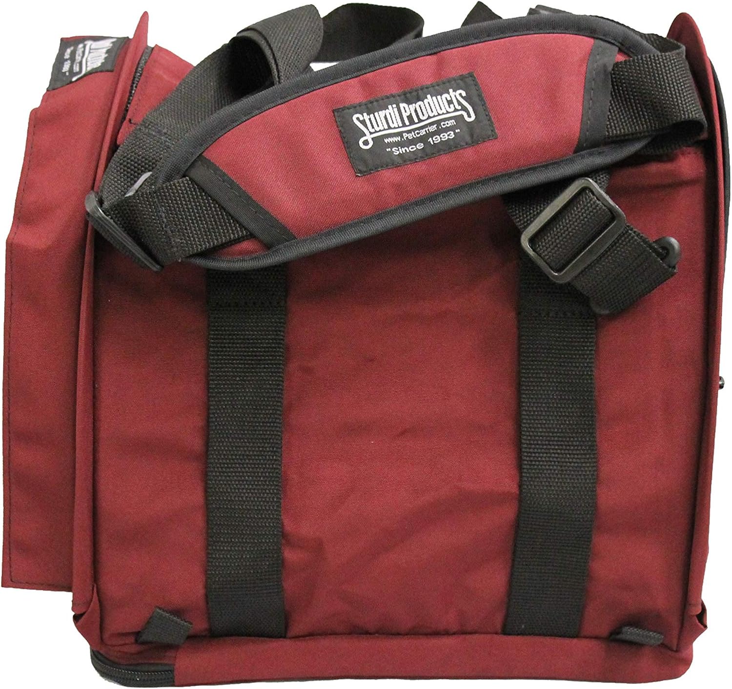 STURDI PRODUCTS SturdiBag Cube Pet Carrier, Large, Bordeaux : Pet Supplies