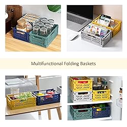 Domiella 2-Pack Crates for Storage, Storage Crates