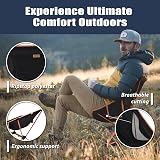 TREKOLOGY YIZI GO Camping Chair Adult Compact Lightweight 0.9 kg Black view 5