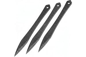Professional Throwing Knife Set - 3-Piece Kit, Forged High Carbon Stainless Steel, Well-Balanced, Suitable for Outdoor Sports, Throwing Knife Training and Competitions