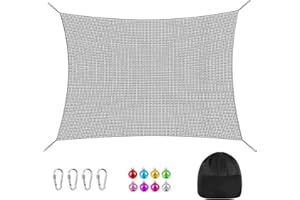 TOPNEW Double Layers Climbing Cargo Net - 9.9FT x 14.8FT Heavy Duty Playground Safety Net for Kids Backyard, Tree Fort & Jungle Gyms | Treehouse Accessories with Storage Bag & Carabiners (Black)