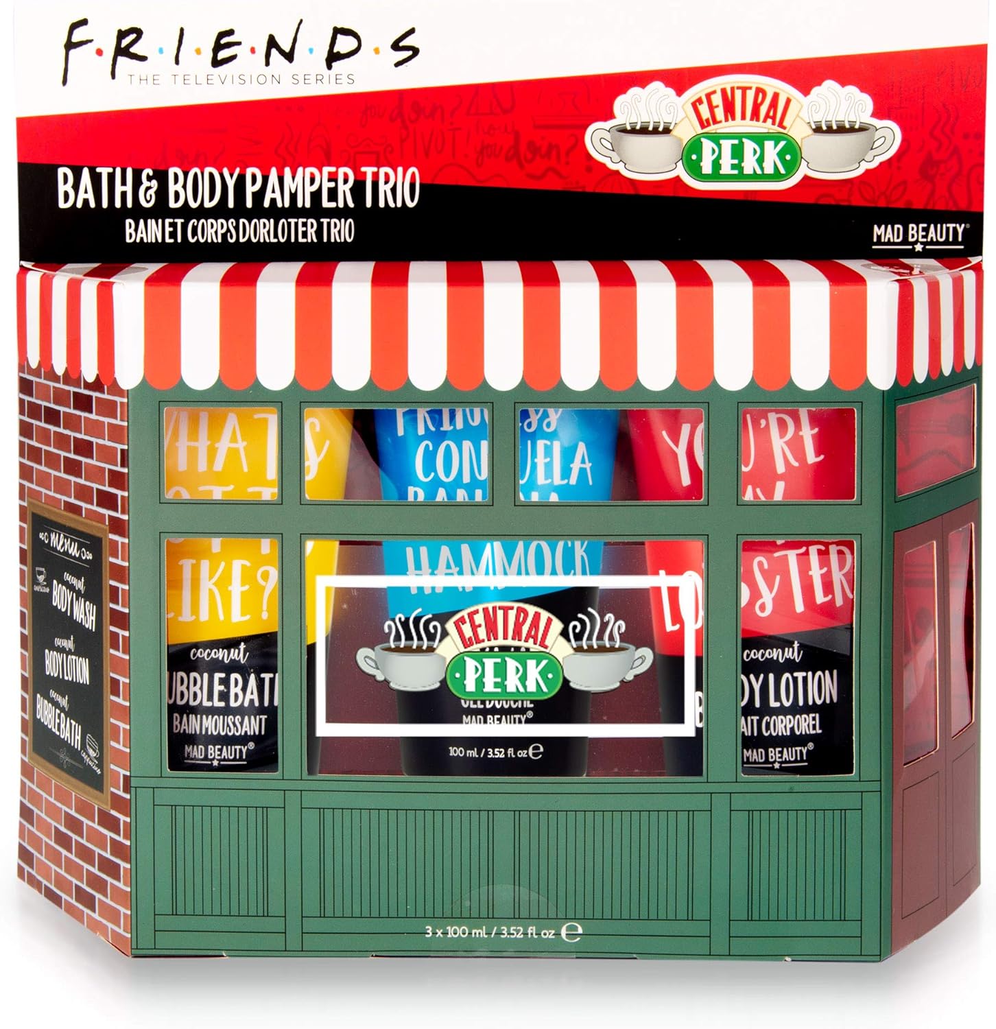 MAD Beauty Warner Friends Central Perk Pamper Trio - Image 3