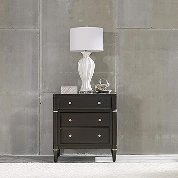 Amazon Com Liberty Furniture Industries Essex 3 Drawer Night Stand Dark Truffle Furniture Decor