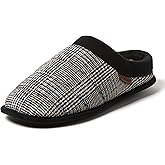 Dearfoams mens Breathable Memory Foam Asher Clog House Shoe