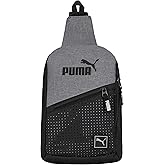 PUMA EVERCAT SIDEWALL SLING BACKPACK, One Size, Heather Grey