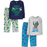 Simple Joys by Carter's boys 4-piece Pajama Set