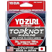 Yo-Zuri Topknot Mainline 200 yd Sinking Line, Natural Clear, 20 lb