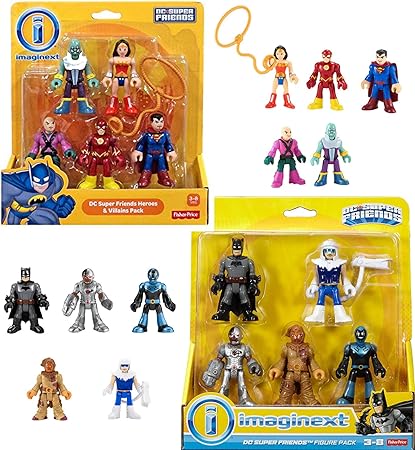 imaginext superheroes and villains