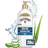 Gold Bond Healing Skin Therapy Lotion with aloe 20 oz., Non-Greasy & Hypoallergenic, Packaging may vary