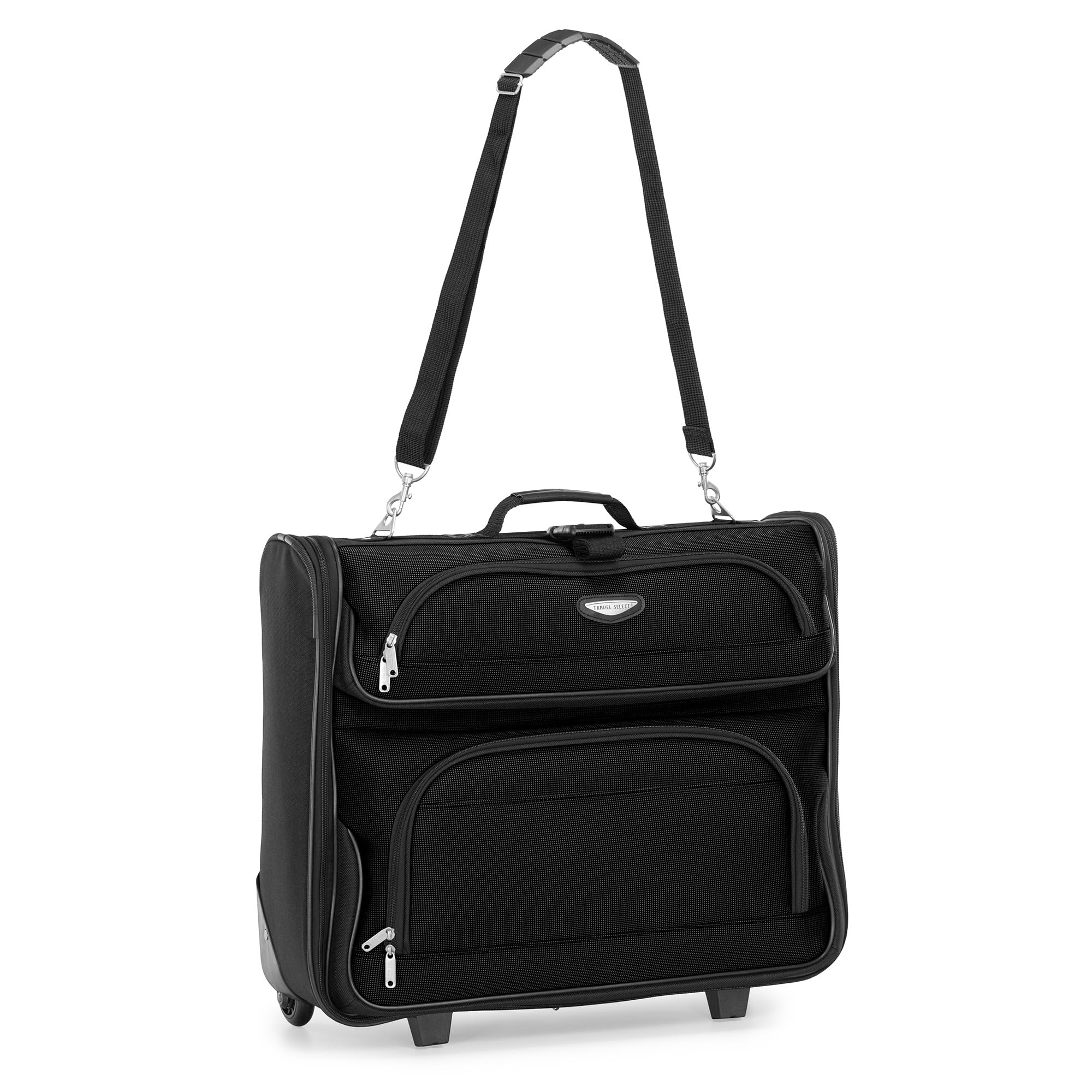 Travel Select Amsterdam Business Rolling Garment Bag, Black, One Size