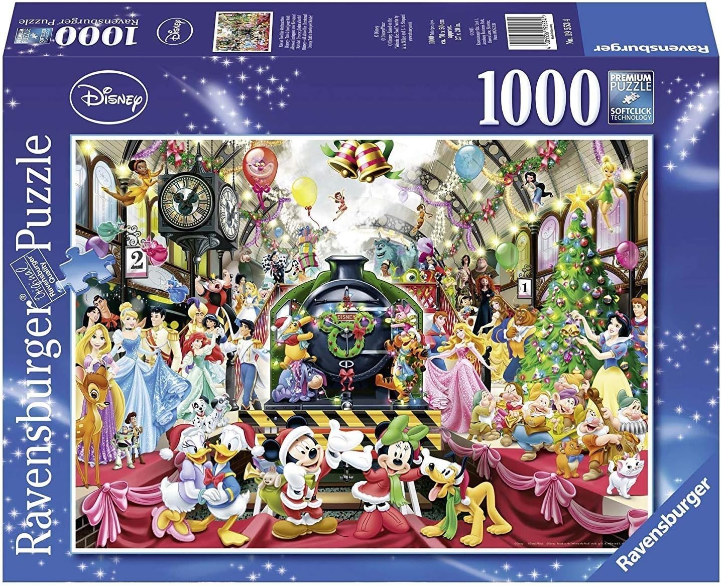 Puzzle de 1000 piezas de Navidad de Disney