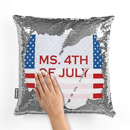Amazon Com Neonblond Mermaid Pillow Cover Ms 4th Of July Fourth