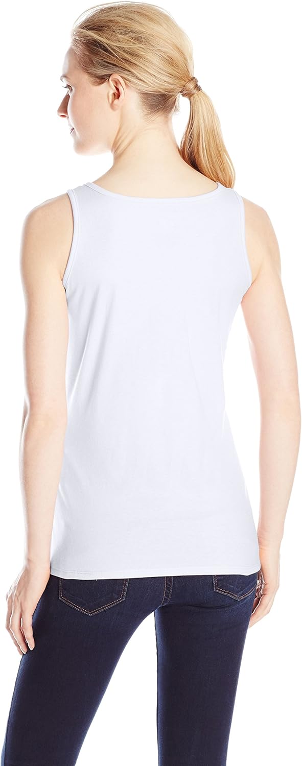 Hanes Women's Scoop-Neck Tank Top: Clothing