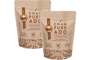 Champurrado Mexican Cinnamon Atole, 10 Ounce (Pack of 2), Creamy and Rich Cinnamon Beverage Mix made with Fair Trade Cacao and Spices by La Monarca Bakery