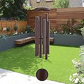 Extra Large Wind Chimes for Outside Deep Tone, Sympathy Memorial Gifts for Loss of Loved One,48" Big Wind Chime w/ 6 Heavy Tuned Aluminum Tubes Outdoor Clearance for Garden,Yard,Patio & Lawn