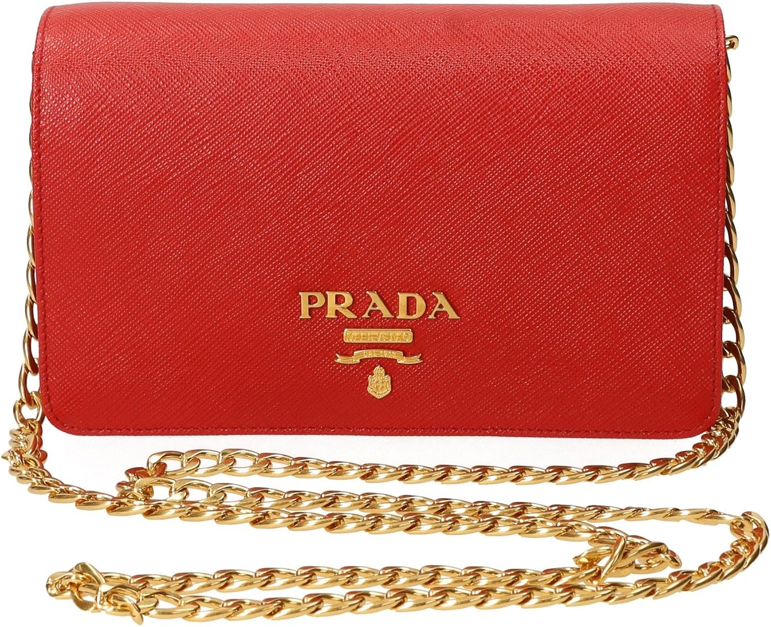 prada gold crossbody
