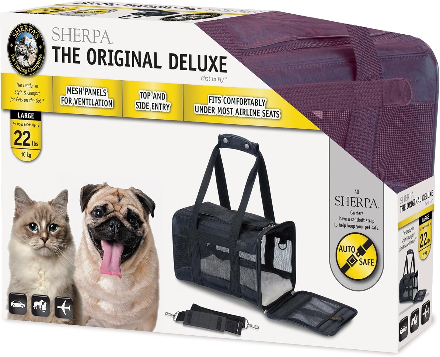 sherpa deluxe pet carrier