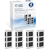 Fette Filter - 4 Premium Refrigerator Air Filter Replacements Compatible with Frigidaire Pure Air Paultra2, Paultra ll 242047