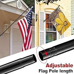 cogardenshower House Flag Pole Kit - 5ft Tangle