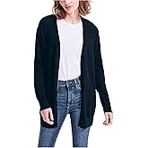 Nautica Womens Nautica Women's Soft Open Front Long Cardigan
