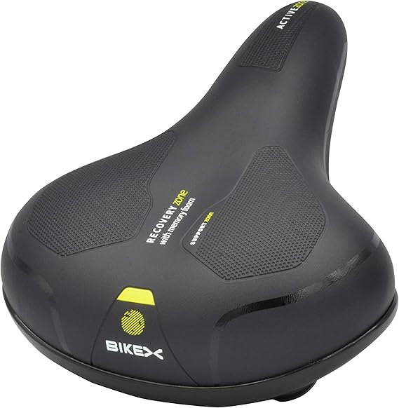 Comfortable Memory Foam Bike Seat for Men and Women