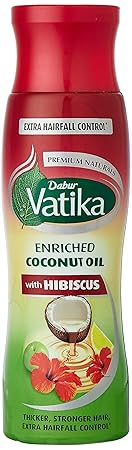 Dabur Vatika Enriched Coconut Hair Oil with Hibiscus - 300 ml